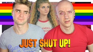 Gays React To Anti-Gay Videos From Kaitlin Bennett | Roly \u0026 Calum