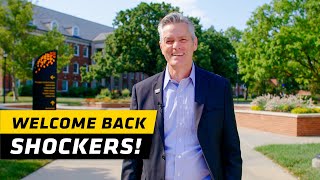 President Muma welcomes students back to Wichita State for the fall 2024 semester