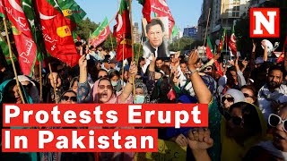 Protests Erupt In Pakistan After Ex-Leader Imran Khan Shot