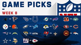 Week 8 Game Picks! | GameDay View
