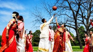 Ball is life: Toronto couple has Raptors-themed wedding