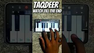 Taqdeer (Hello) - Theme Song Piano Cover | Mobile Piano | #shorts #taqdeer #hello #viral #ytshorts