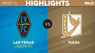 5.13.2023 | Las Vegas Lights FC vs. FC Tulsa - Game Highlights