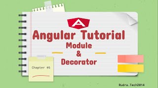 Chapter 6 | NgModule | Angular Tutorial