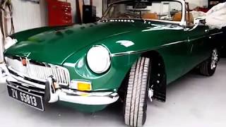 MGB Roadster Restoration Reveal