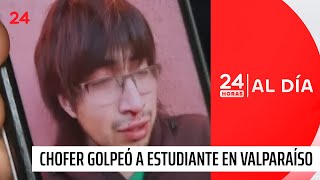 Repudio por golpe e insultos: chofer agredió a estudiante que presentó pase escolar | 24 Horas TVN