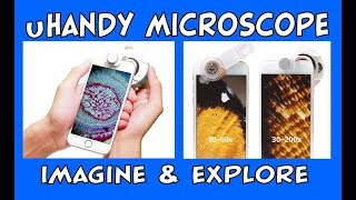 uHandy Mobilephone Microscope Unboxing \u0026 Review | STEM