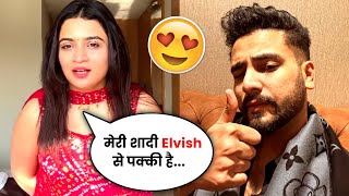 Kirti Mehra Trolls Elvish Yadav While Talking About Her Marriage | Elvish Yadav And Kirti Mehra