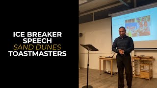 Toastmasters Ice Breaker Speech | Icebreaker speech | My Story | About Myself | Toastmasters