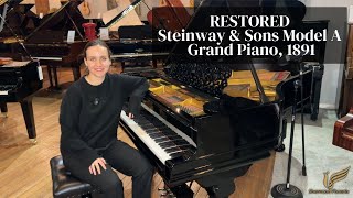 Restored Steinway & Sons Model A Grand Piano | Review & Demo | Sherwood Phoenix