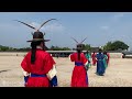 4k seoul walk free entrance to gyeongbokgung palace if you wear hanbok. walking tour south korea.