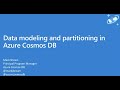 Data Modeling and Partitioning in Azure Cosmos DB - Mark Brown - NDC Oslo 2021