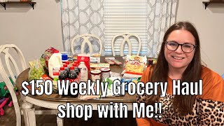 Weekly Grocery Haul and Meal Plan | Grocery Shop with Me!
