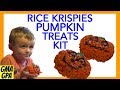 Kellogg's Rice Krispies Treats Pumpkin Kit - A Fun Halloween Project To Do With Kids & Grandkids