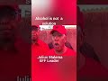 Alcohol is not a solution./Julius Malema. #election2024 #campaign #eff