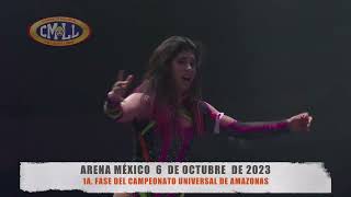 CMLL - 1a. FASE CAMPEONATO UNIVERSAL DE AMAZONAS / ARENA MÉXICO / 06-10-23