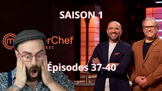 Épisodes 37-40 | Désastres en équipe | Je réécoute la Saison 1 de Masterchef Québec