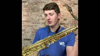 New Selmer Paris Axos prototype Tenor play test by John Leadbetter! Saxophone shop in New York City!