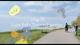 Vlog.70 多伦多共享单车体验|Share Bike Toronto|这几个骑行公园真不错|LCXO Taco| 全麦早餐营养卷|Il Postino