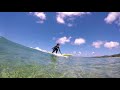 水綺麗すぎるーーー女性はっちゃけちゃう沖縄の海 okinawasurf.july.2018