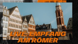 RE-LIVE: Frankfurt empfängt die Europapokalhelden