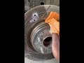 how i clean rusty brake rotors shorts