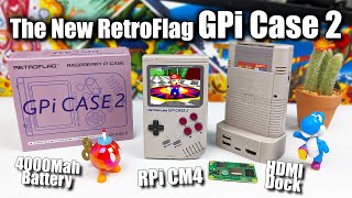 Hands On With The All New RetroFlag GPi Case 2👍 The Best RPi CM4 Hand Held So Far?