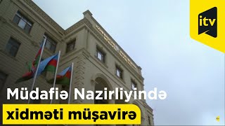 Müdafiə Nazirliyində xidməti müşavirə: Təxribatlara dərhal adekvat cavab verilməlidir