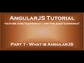 AngularJS tutorial -  What is AngularJS