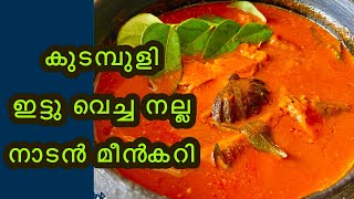 Kerala Fish Curry | കുടമ്പുളി ഇട്ടു വെച്ച നല്ല നാടന്‍ മീന്‍കറി | Fish Curry | Deepa’s Passion