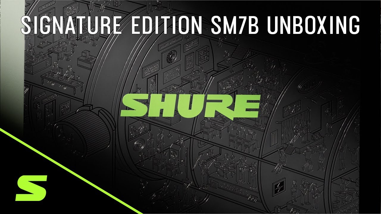 Signature Edition SM7B Box Set Unveiled - YouTube