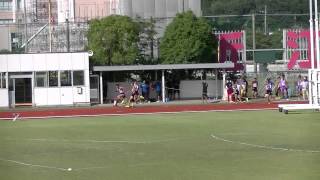 近江高校男子陸上競技部　４継（予選）　2015.8.18