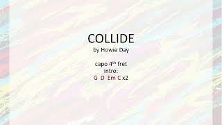 Collide by Howie Day - easy acoustic chords and lyryics