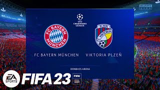 Bayern Munchen Vs. Viktoria Plzen - UEFA Champions League 22/23 Matchday 3 | FIFA 23 - Next Gen PC