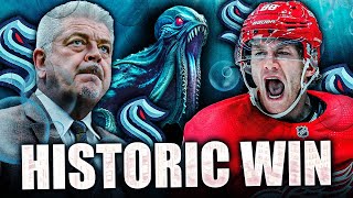 A HISTORIC WIN BY THE DETROIT RED WINGS: TOTAL DOMINATION VS THE SEATTLE KRAKEN