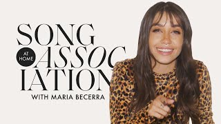 María Becerra Sings Ariana Grande, Mau y Ricky & "Wow Wow" in a Game of Song Association | ELLE