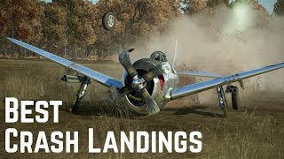 Greatest Crash Landing Compilation - Realistic Flight Simulator IL-2 Sturmovik BoS