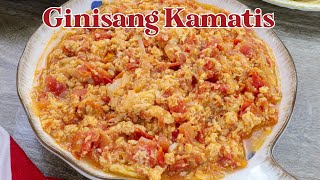 Kultyas | Ginisang Kamatis with Eggs