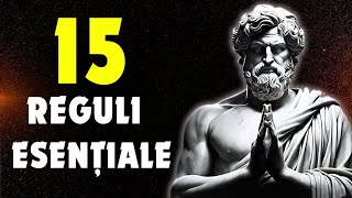 15  REGULI esențiale (scurte) pentru viață de la stoici | Dă-i un sens vieții tale - Stoicism