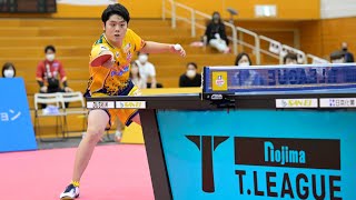 曽根翔 vs 吉村和弘 T10-10 T.T彩たま vs 琉球アスティーダ Kakeru Sone Kazuhiro Yoshimura ノジマTリーグ2022-2023【卓球 Tリーグ公式】