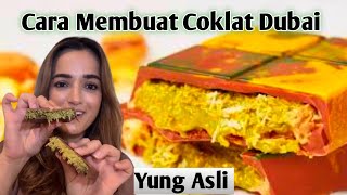 Coklat dubai | Cara Membuat Coklat Dubai | bikin coklat dubai | Chocolate dubai Kunafa