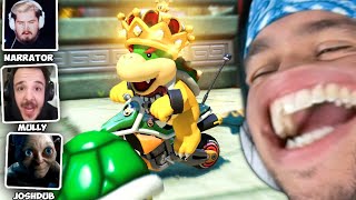 Low IQ Mario Kart battles w/The Boys