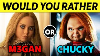 Would You Rather...? Scary Movies 😱 Horror Edition