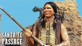 Santa Fe Passage | Cowboy and Indian Movie | ACTION | WESTERN | Classic Feature Film In Full Length