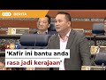 ‘Kafir ini bantu anda rasa jadi kerajaan’, kata Willie Mongin