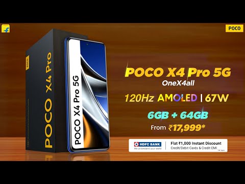 POCO X4 Pro 5G launched in India with 120Hz AMOLED display, 67W Fast charging Price, specifications
