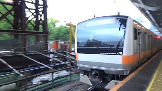 E233系0番台　中央線　八トタT32編成　青梅特快　東京行き　御茶ノ水駅発車！！