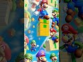 Toad and Toadette transforming to Mario and Luigi #ai #kaiber #supermario