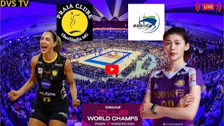 PRAIA CLUBE X TIANJIN BOHAI AO VIVO SEMI FINAL DO MUNDIAL DE VÔLEI FEMININO ONDE ASSISTIR C/ IMAGENS