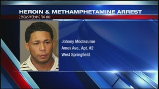 West Springfield detectives found 400+ bags of heroin, meth in man's apartment